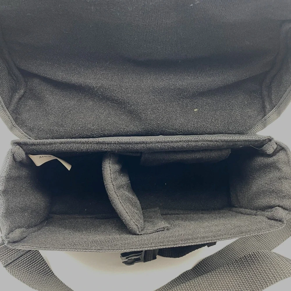 KODAK Small Camera Shoulder Bag Black Adjustable Strap